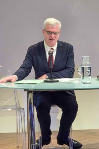 Paul de Sinety ouvre le colloque "Italophonie et francophonie, deux espaces solidaires"