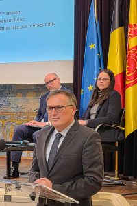 Paul VERWILGHEN, délégué général Wallonie-Bruxelles à Paris, ouvre la session II